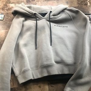 Cropped hoodie